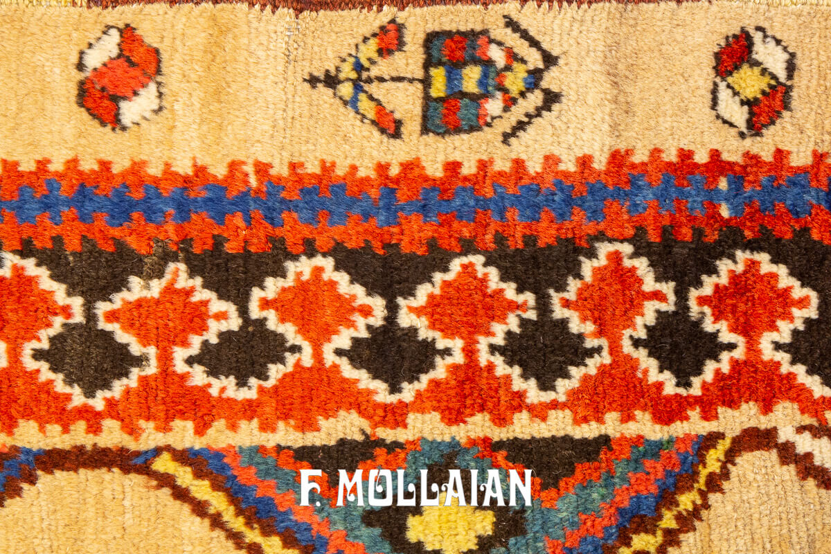 Bakshaish Rug Camel Hair Color Runner n°:682080